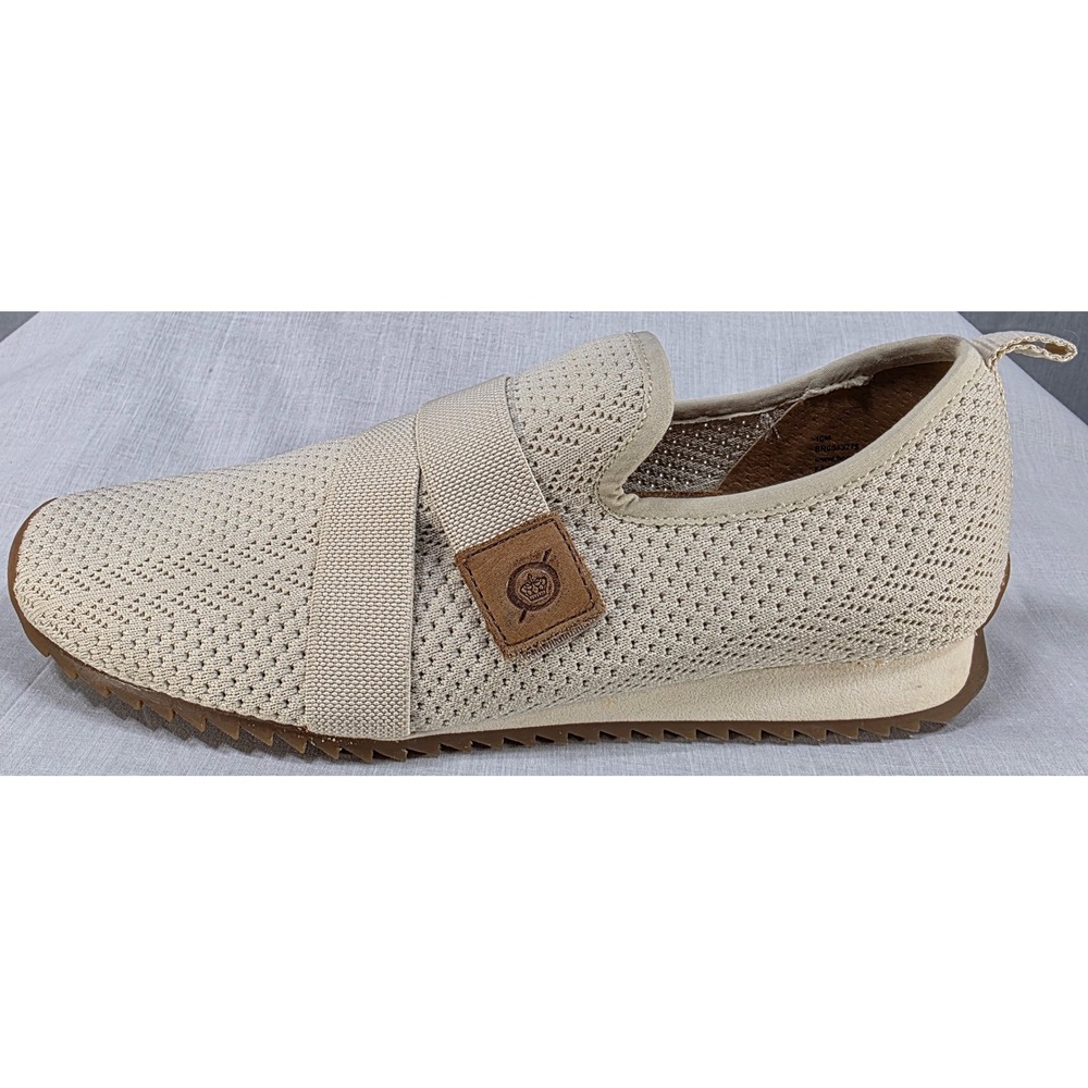 Born Womens Knit Slip On Sneakers Beige Tan‎ Elastic Strap Loafers BR0043278 10M - Picture 6 of 14